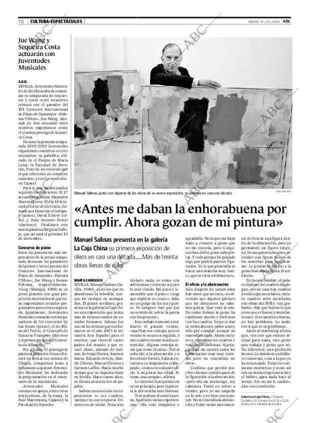 ABC SEVILLA 31-10-2009 página 70