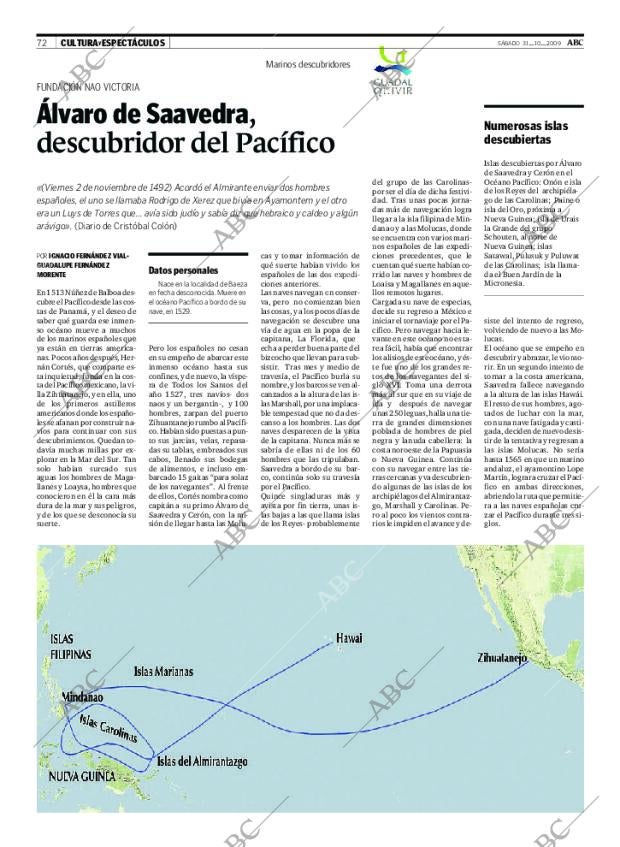 ABC SEVILLA 31-10-2009 página 72