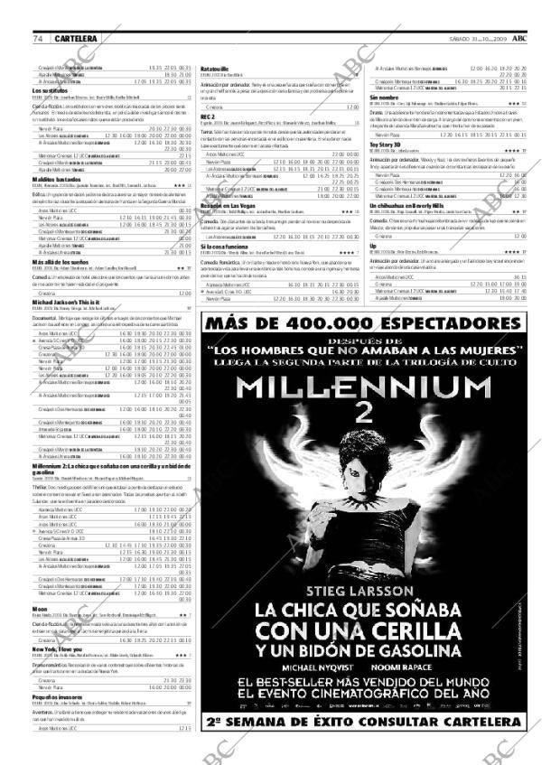 ABC SEVILLA 31-10-2009 página 74