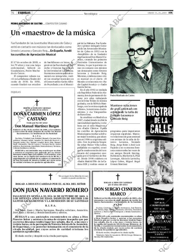 ABC SEVILLA 31-10-2009 página 76