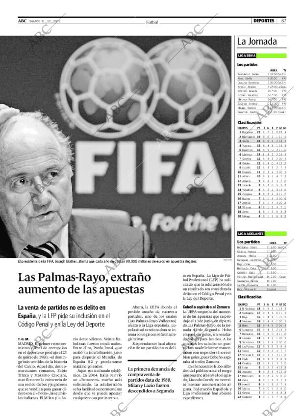 ABC SEVILLA 31-10-2009 página 87