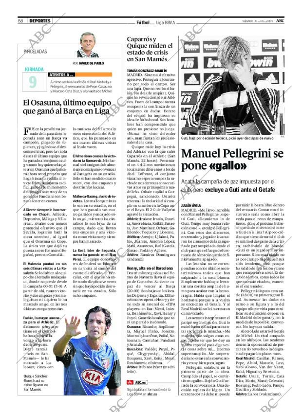 ABC SEVILLA 31-10-2009 página 88