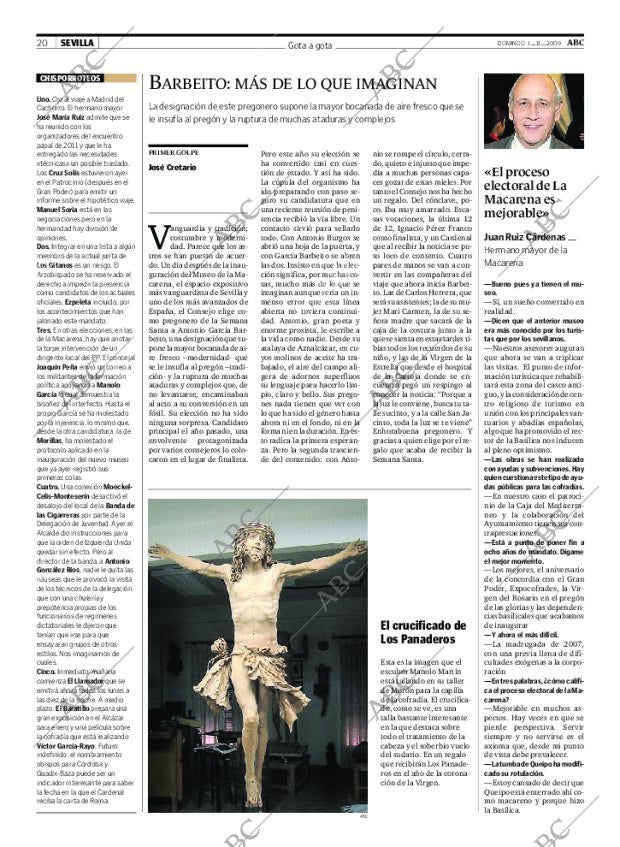 ABC SEVILLA 01-11-2009 página 20