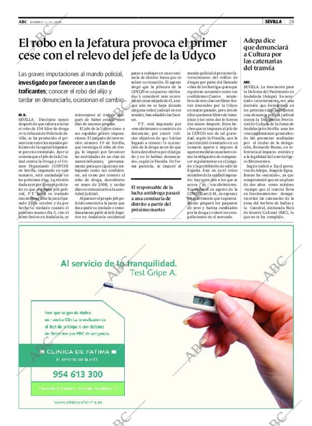 ABC SEVILLA 01-11-2009 página 29