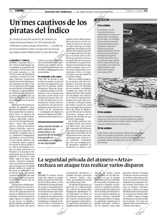 ABC SEVILLA 01-11-2009 página 54