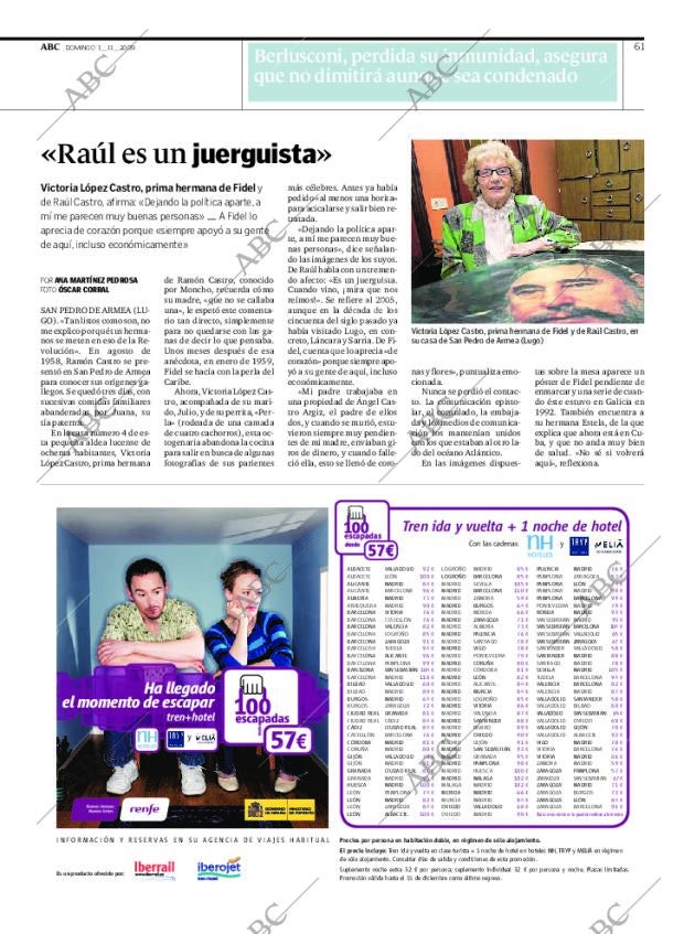 ABC SEVILLA 01-11-2009 página 61