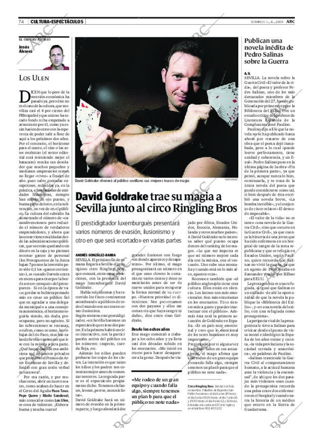 ABC SEVILLA 01-11-2009 página 74