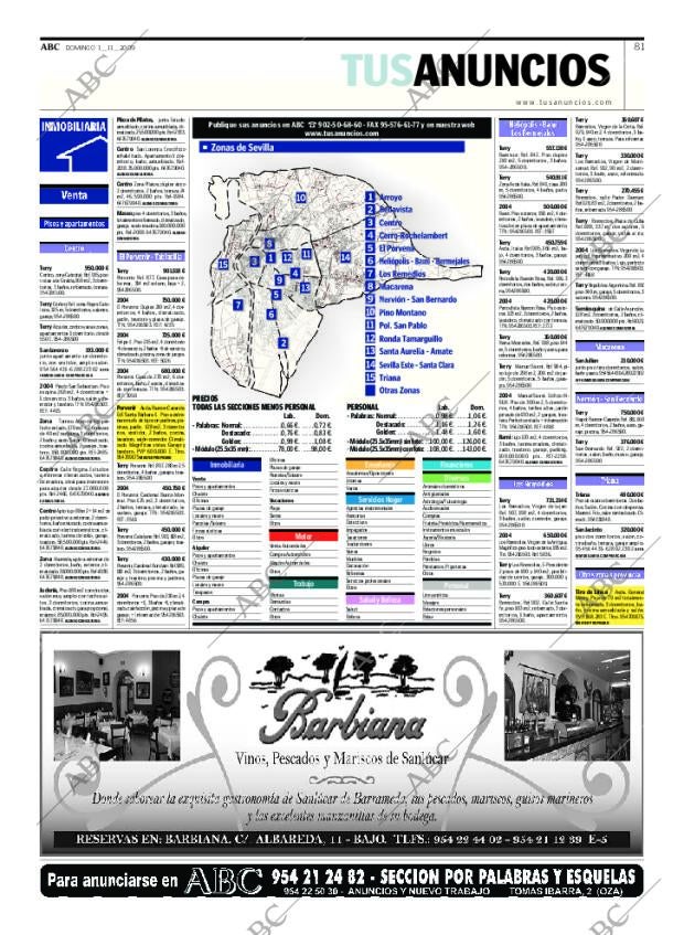 ABC SEVILLA 01-11-2009 página 81