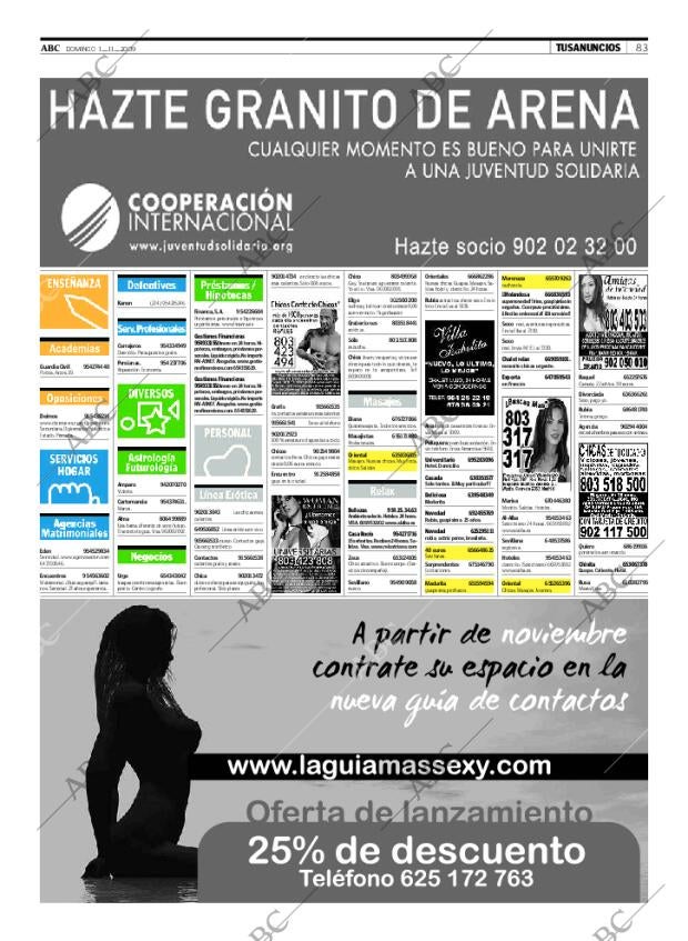 ABC SEVILLA 01-11-2009 página 83