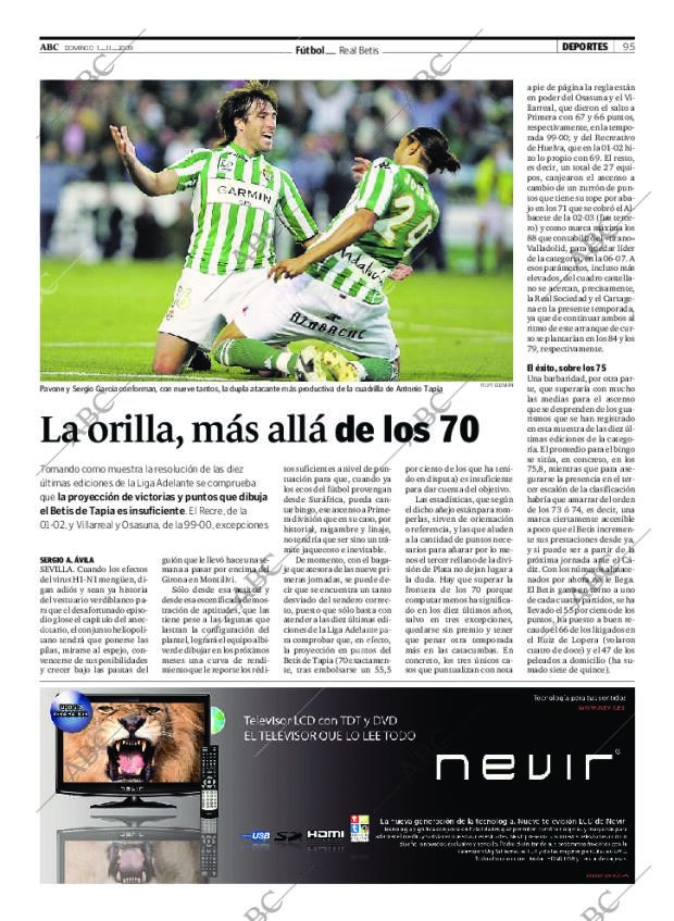 ABC SEVILLA 01-11-2009 página 95