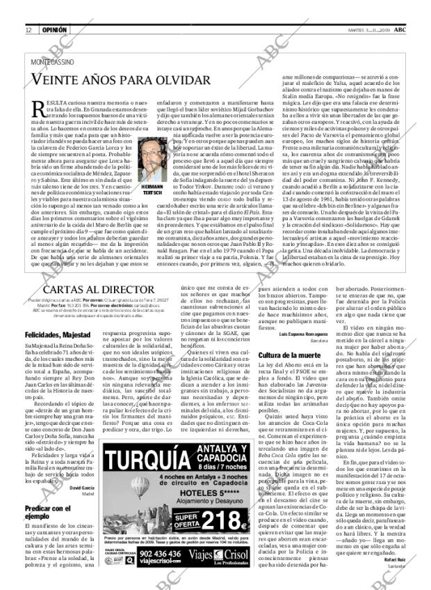ABC MADRID 03-11-2009 página 12