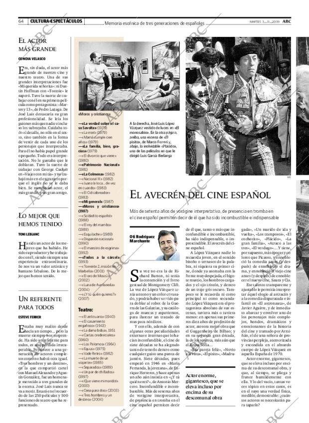 ABC MADRID 03-11-2009 página 64