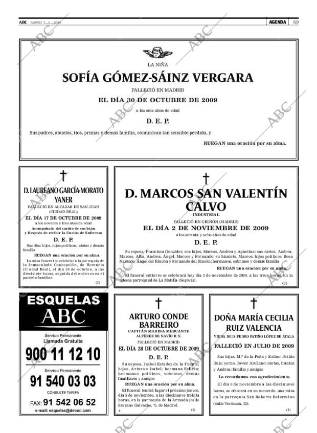 ABC MADRID 03-11-2009 página 69
