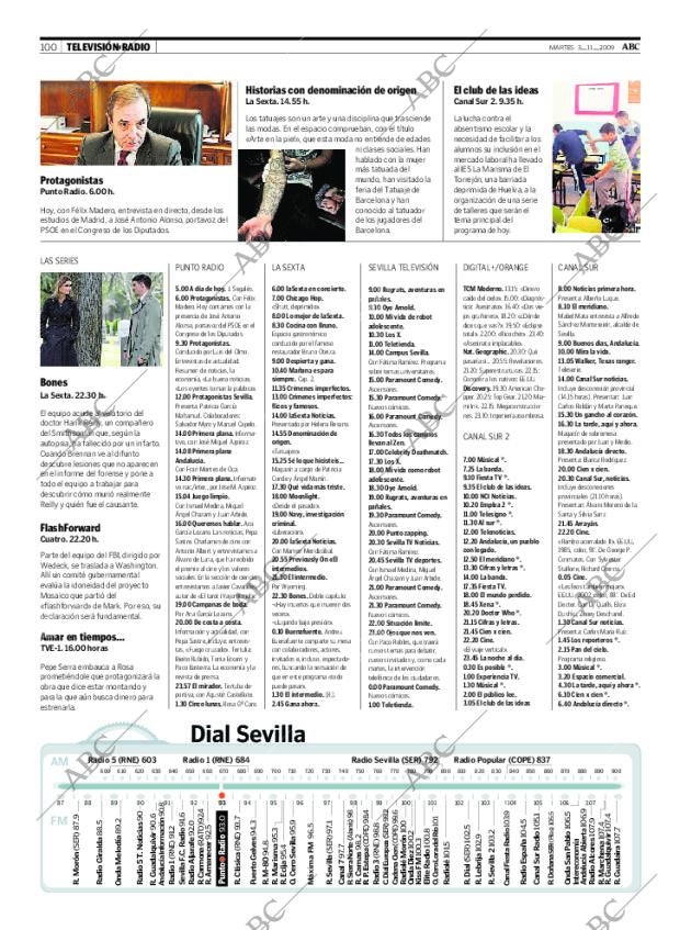 ABC SEVILLA 03-11-2009 página 100