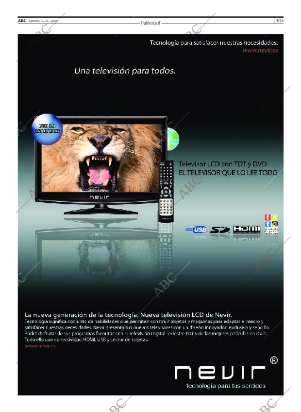 ABC SEVILLA 03-11-2009 página 103