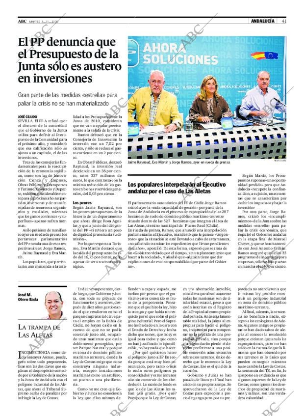 ABC SEVILLA 03-11-2009 página 41