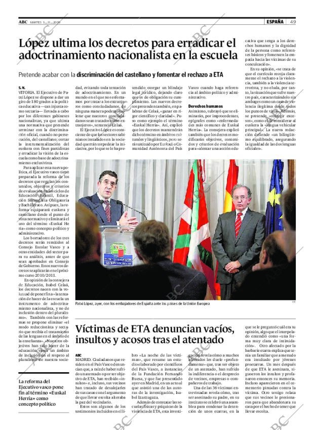 ABC SEVILLA 03-11-2009 página 49