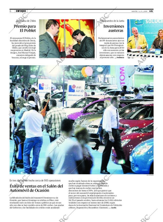 ABC SEVILLA 03-11-2009 página 6