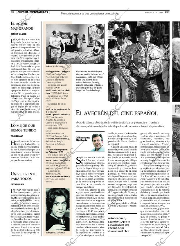 ABC SEVILLA 03-11-2009 página 70