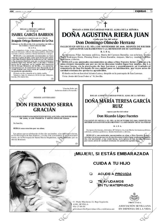 ABC SEVILLA 03-11-2009 página 79