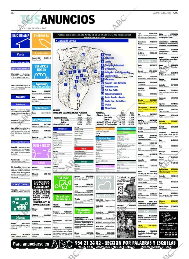 ABC SEVILLA 03-11-2009 página 80