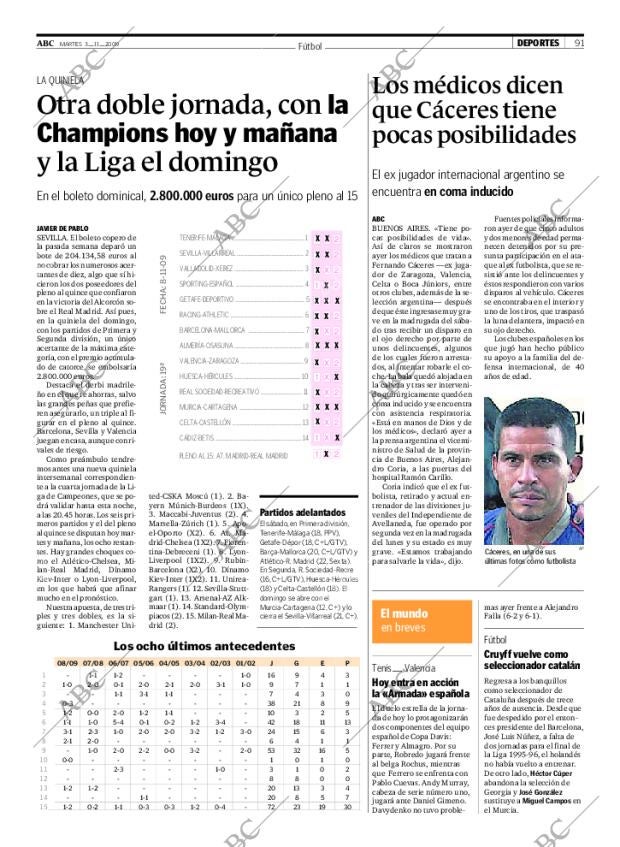 ABC SEVILLA 03-11-2009 página 91