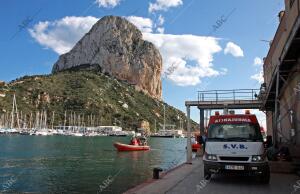 Llegada de pateras en Calpe Foto Juan Carlos Soler