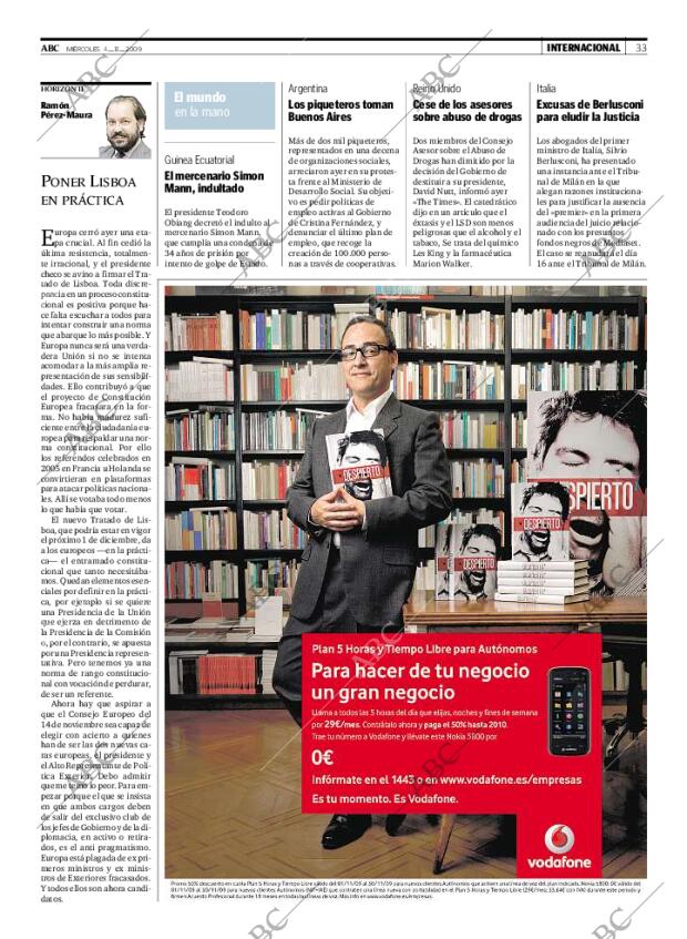 ABC MADRID 04-11-2009 página 33