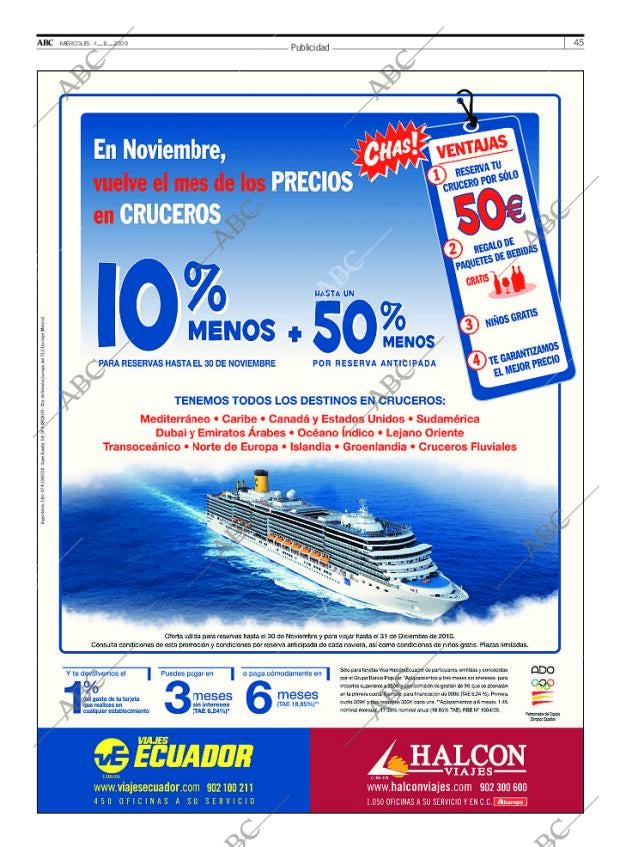 ABC MADRID 04-11-2009 página 45