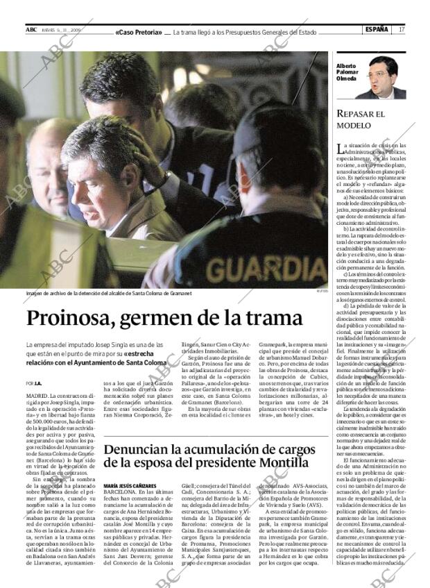 ABC MADRID 05-11-2009 página 17