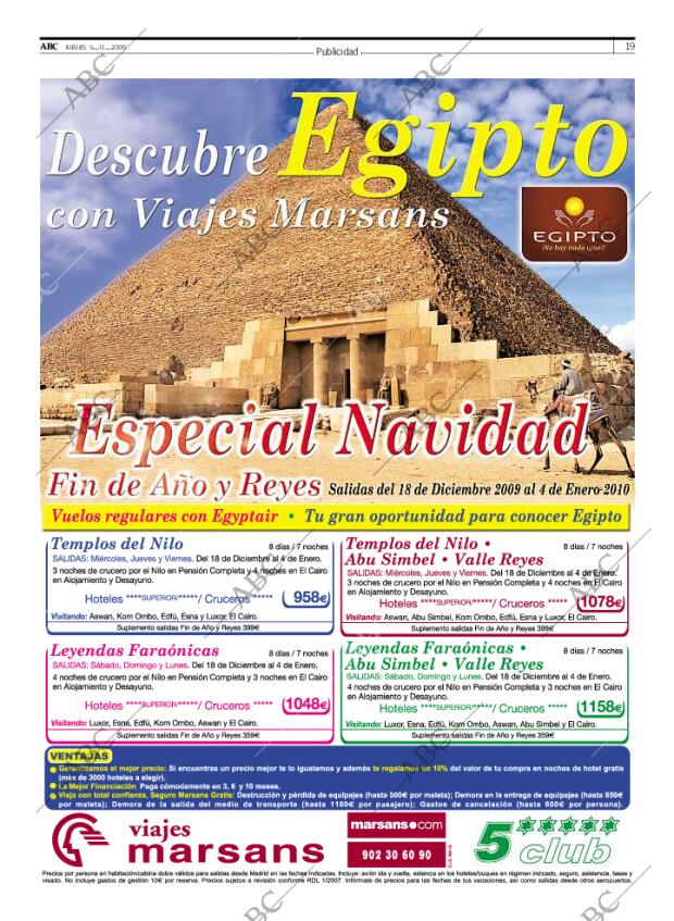 ABC MADRID 05-11-2009 página 19