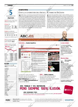 ABC MADRID 05-11-2009 página 2