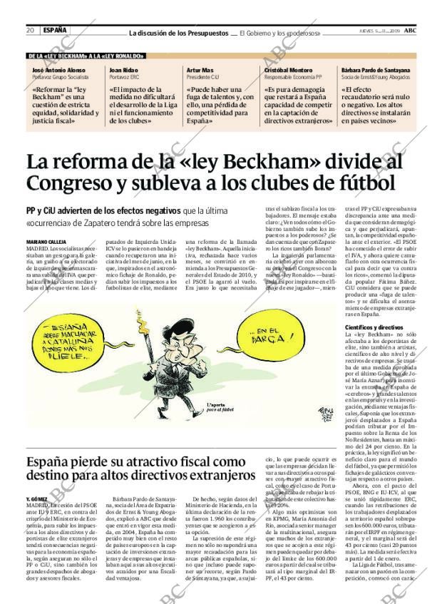 ABC MADRID 05-11-2009 página 20