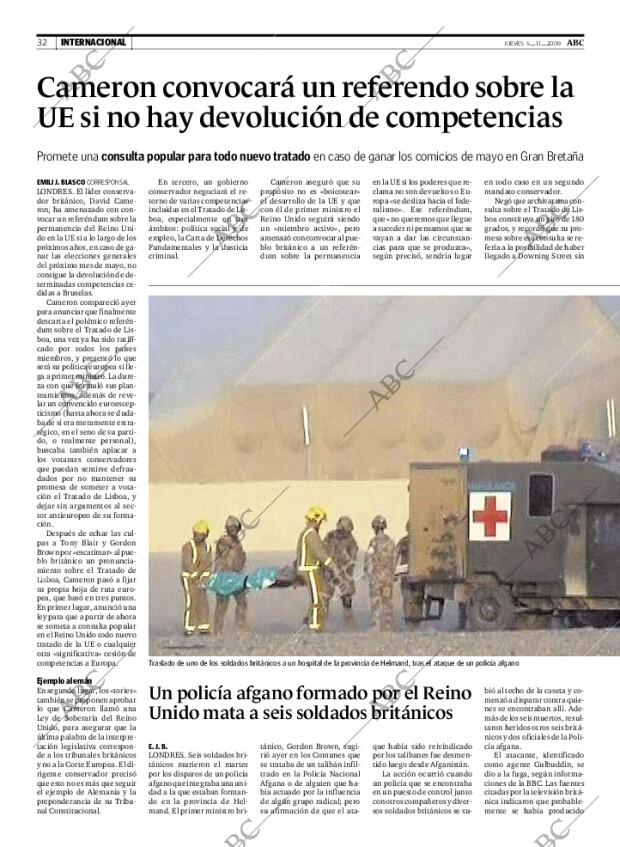 ABC MADRID 05-11-2009 página 32