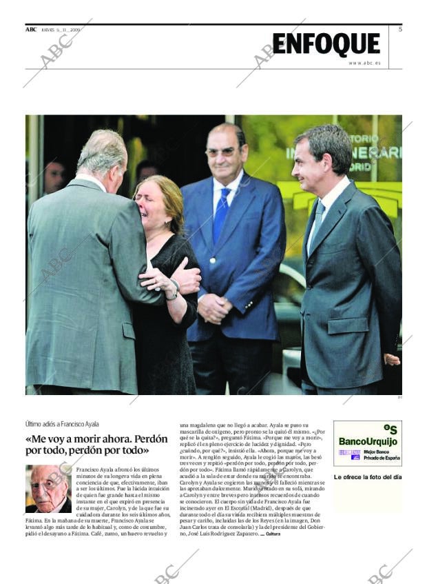 ABC MADRID 05-11-2009 página 5