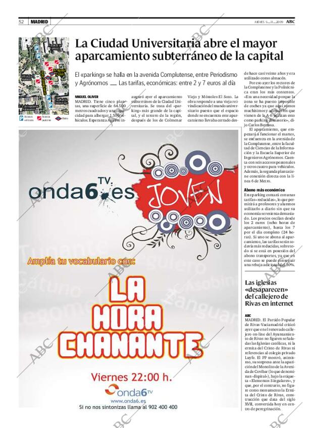 ABC MADRID 05-11-2009 página 52