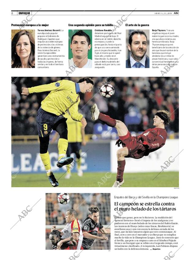 ABC MADRID 05-11-2009 página 8