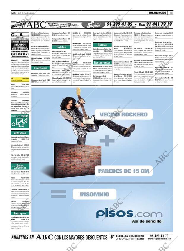ABC MADRID 05-11-2009 página 83