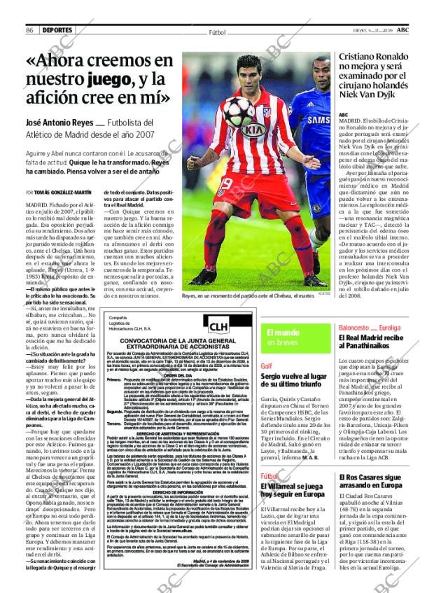 ABC MADRID 05-11-2009 página 86