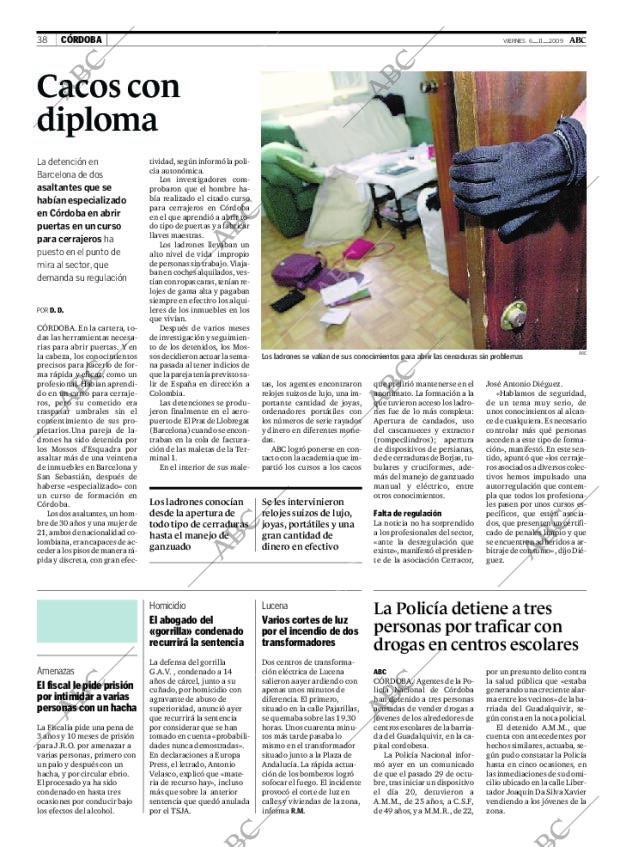 ABC CORDOBA 06-11-2009 página 38
