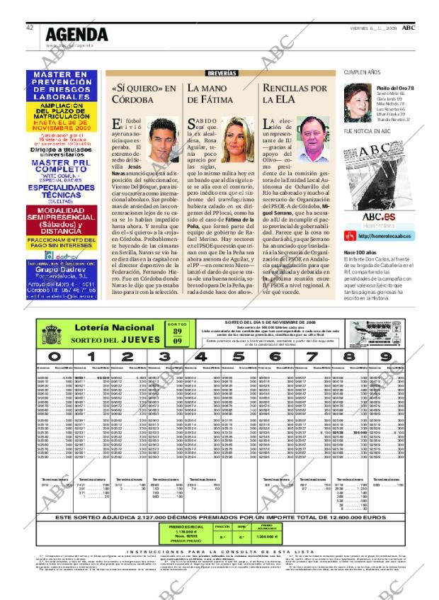 ABC CORDOBA 06-11-2009 página 42