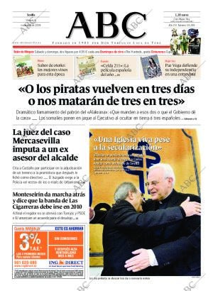 ABC SEVILLA 06-11-2009 página 1