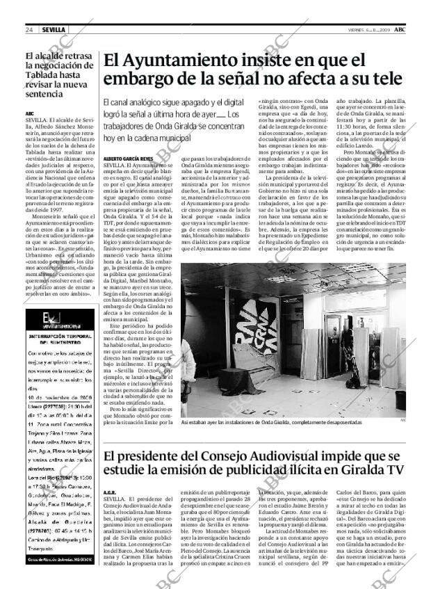 ABC SEVILLA 06-11-2009 página 24