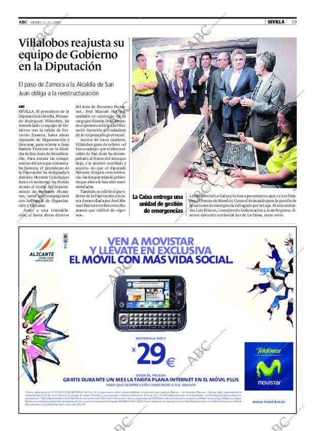 ABC SEVILLA 06-11-2009 página 29