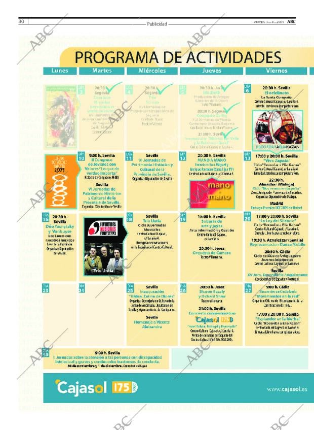 ABC SEVILLA 06-11-2009 página 30
