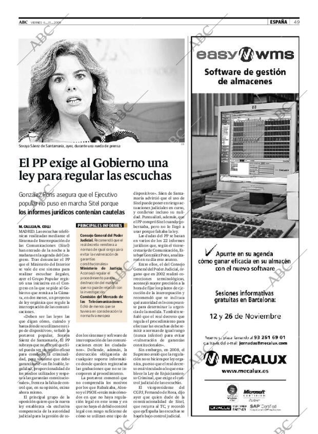 ABC SEVILLA 06-11-2009 página 49