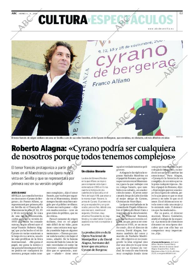ABC SEVILLA 06-11-2009 página 63