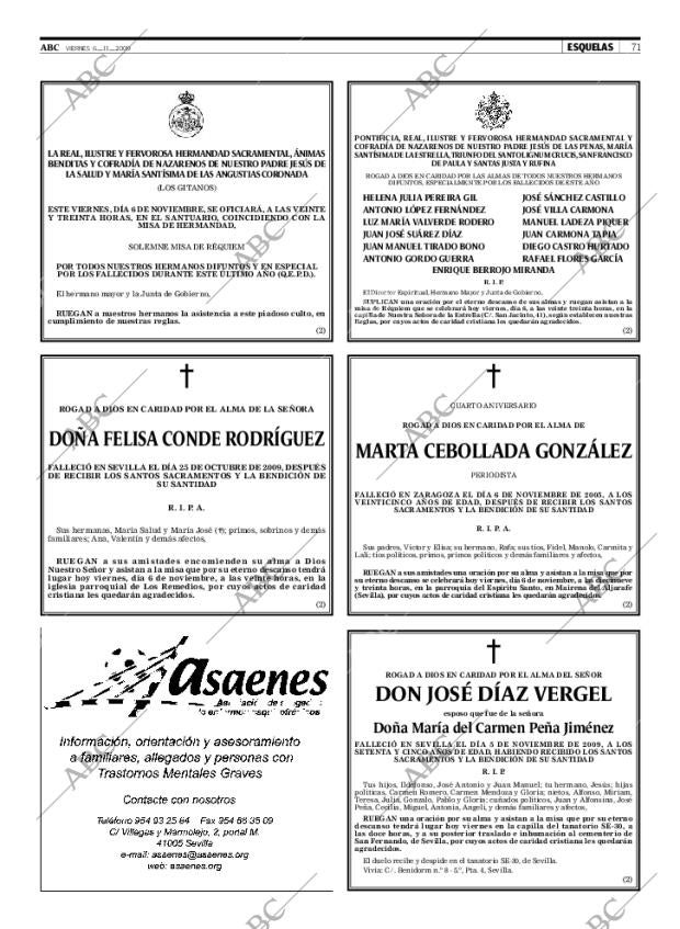 ABC SEVILLA 06-11-2009 página 71