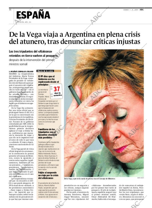 ABC CORDOBA 07-11-2009 página 16