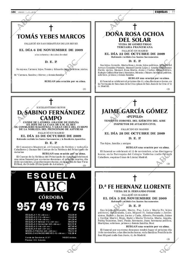 ABC CORDOBA 07-11-2009 página 77